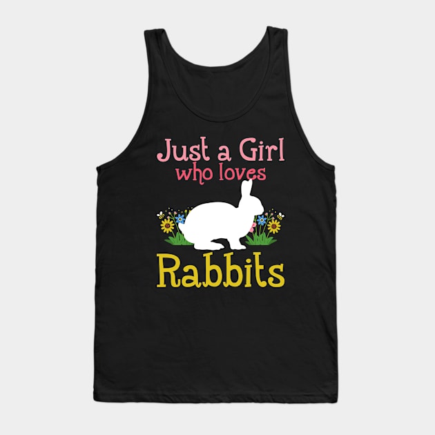 Rabbit Rabbit Lover Rodent Tank Top by CreativeGiftShop